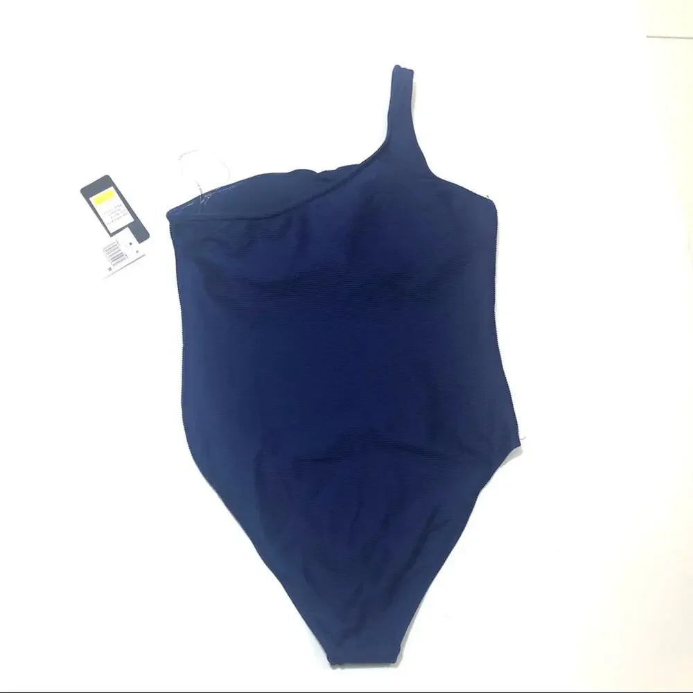 RACHEL Rachel Roy One Shoulder One Piece Swimsuit
